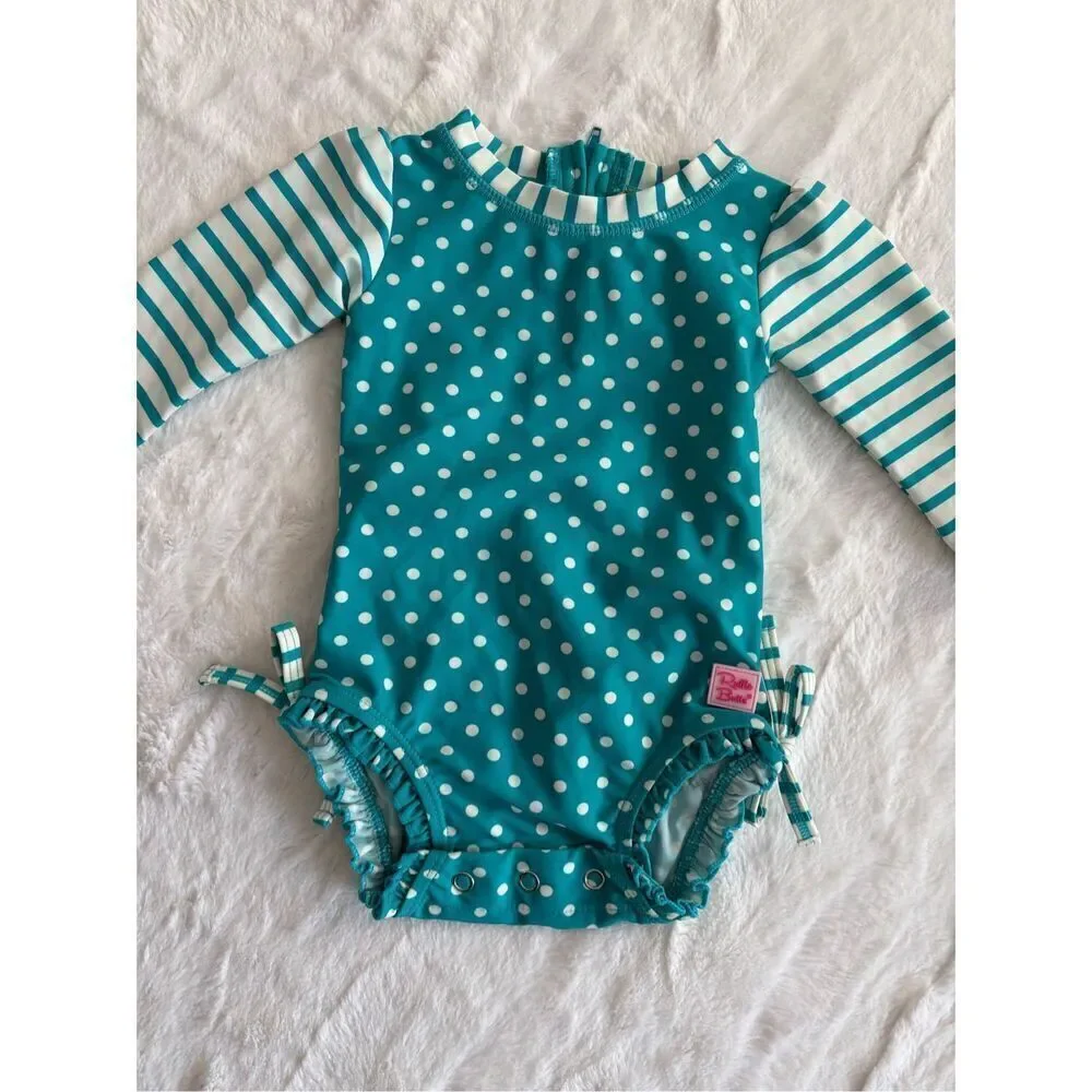 Ruffle Butts Baby Bathing Suit Size 3-6 Months